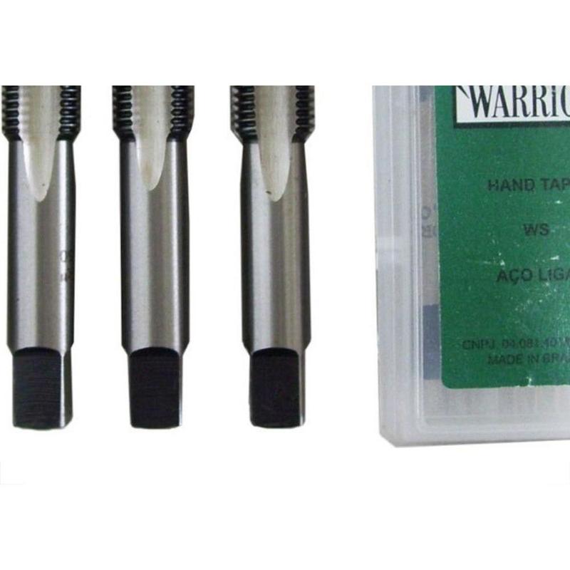 Macho Warrior Aco Rapido Mg 8X1,25Mm 3 Pecas Mr-051 - TOOL MASTER
